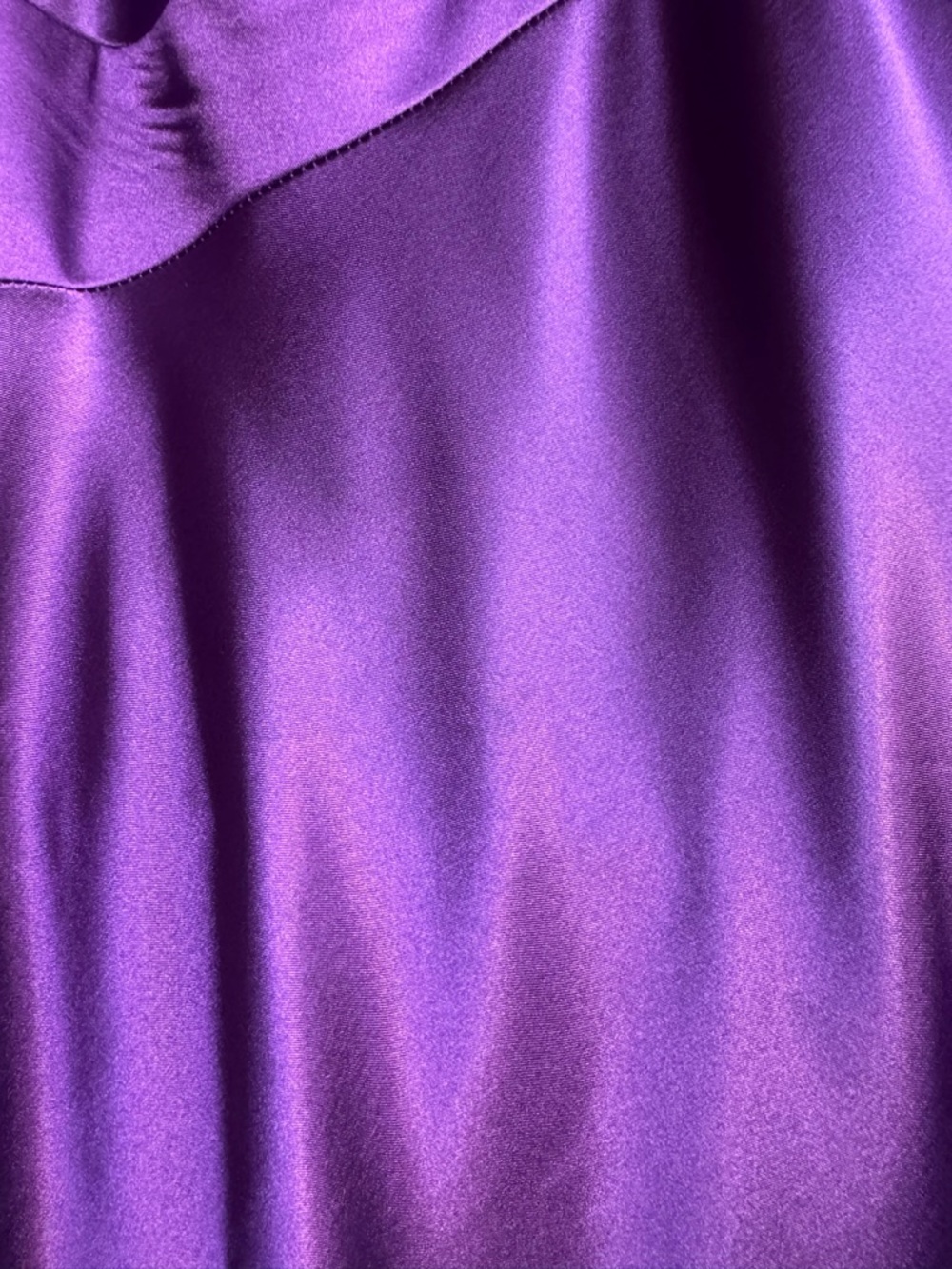After Six Satin Gown — Size 8 — African Violet/Purple - Picture 11 of 12
